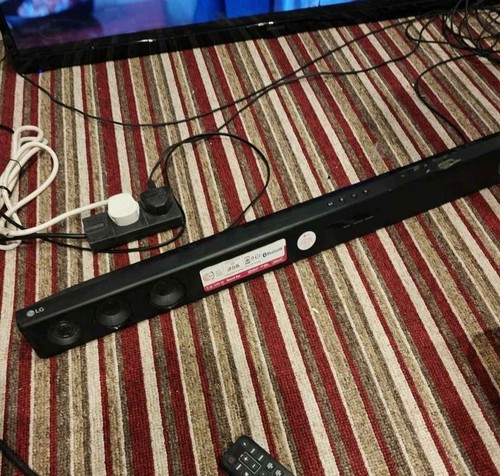 Soundbar with remote - with,