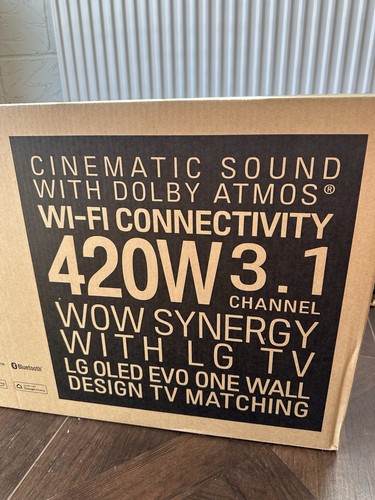 Brand new unopened soundbar - unopened, lg