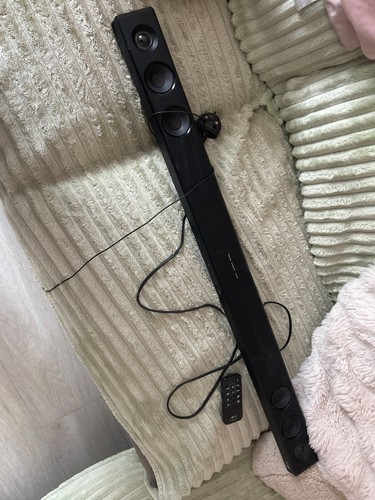 Sound bar comes - sound, with